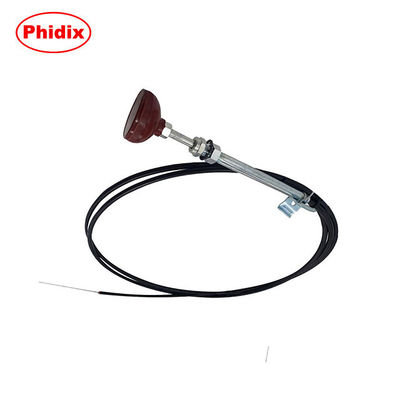 Push-pull kabel assemblage omvat PTO knop