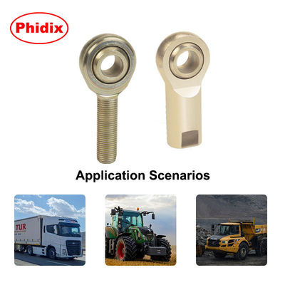 EM-M/EF-M-serie Metric Rod Ends: PTFE-gevoerde, corrosiebestendige zware verbindingen voor bewegingsregeling met weinig onderhoud