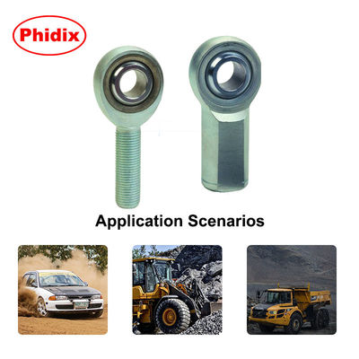 Heavy-Duty TSMX/TSFX Series Rod Ends: Precise 3-Piece Metal Design voor high-load motion control