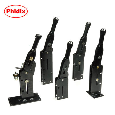Heavy-Duty Industrial Park Brake Lever met Over-Center Locking & Verstelbare Spanning.