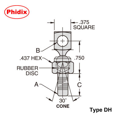 Verbindingsproducten Rotary Swivel Joint Connector Type DC / DH Control Swivels