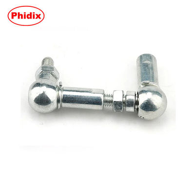 Aanpasbaar kogelgewricht van het komtype met interne en externe schroefdraad