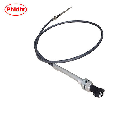 Push-Pull-besturingskabel met twist-lock-handvat en draadvormige afschermmontage voor aanpasbare lengte-toepassingen