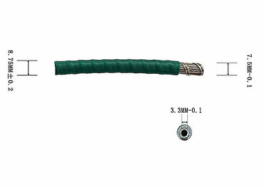 PVC Buitenste laag Push Pull Control Kabels Buitenste behuizing