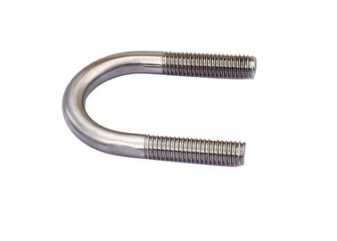 IATF16949 Goedkeuring roestvrij staal staaf eind U Bolt Clamp Pipe Op maat gemaakte maten