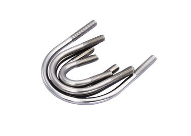 IATF16949 Goedkeuring roestvrij staal staaf eind U Bolt Clamp Pipe Op maat gemaakte maten