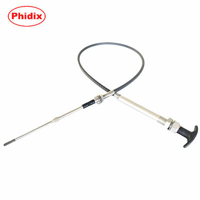 Twist Lock Push Pull Control Cable met precisievergrendeling en tweerichtings push-pull lineaire besturing voor extreme temperatuurweerstand