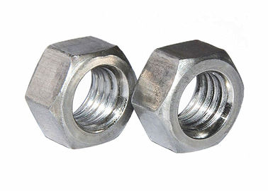 Koolstofstaalkabel-eindfittings Geel zinkgeplatte oppervlaktebehandeling Hex noten