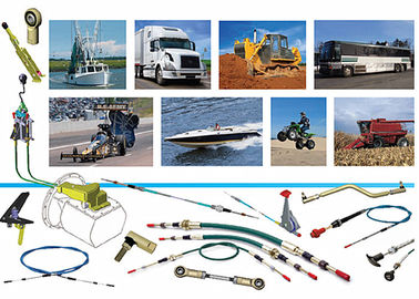 Aanpassen van verschillende besturingskabels Mechanische besturingskabel Push Pull Control Kabel Verscheidene materialen Eenvoudig Installeren Makkelijk