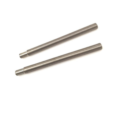 M12x1 stalen draadbuis 155 mm lang zinkgeplatte gegalvaniseerd