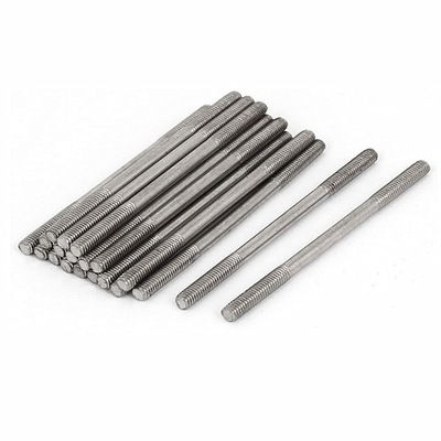 Spheroïderende dubbel eind draadstaven Plain Galvanized Stud Screw Bolt