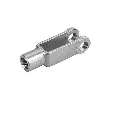 Laag weerstand druk trekkabel eindbevestigingen stalen clevis draad 1/4 - 28 RH U vork